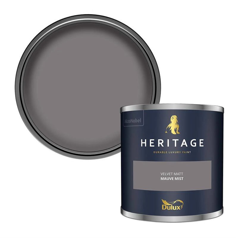 Dulux Heritage Tester Mauve Mist 125Ml - SPECIALITY PAINT/ACCESSORIES - Beattys of Loughrea
