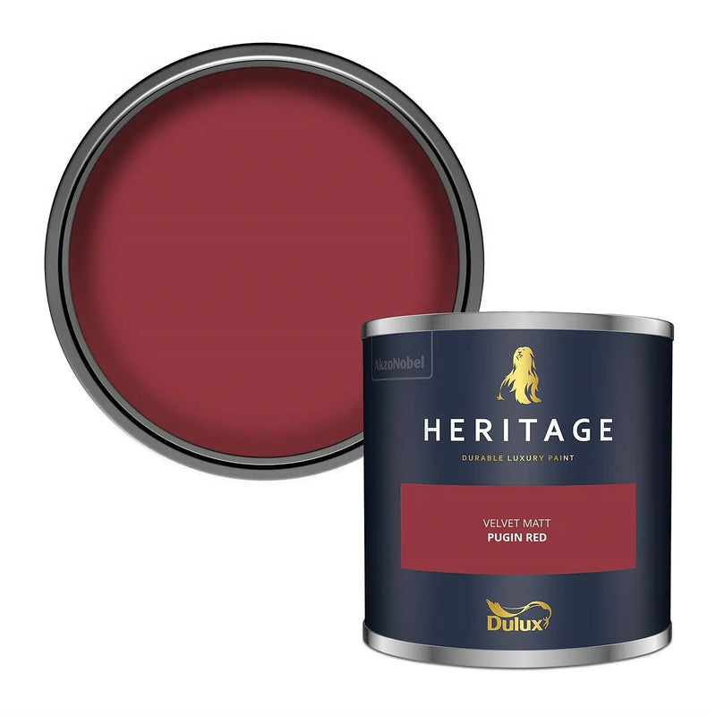 Dulux Heritage Tester Pugin Red 125Ml - SPECIALITY PAINT/ACCESSORIES - Beattys of Loughrea