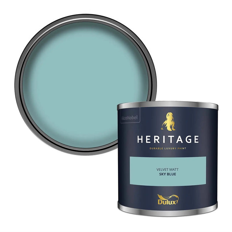 Dulux Heritage Tester Sky Blue 125Ml - SPECIALITY PAINT/ACCESSORIES - Beattys of Loughrea