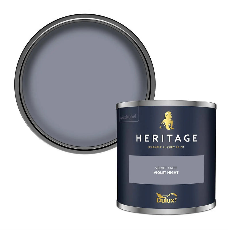 Dulux Heritage Tester Violet Night 125Ml - SPECIALITY PAINT/ACCESSORIES - Beattys of Loughrea