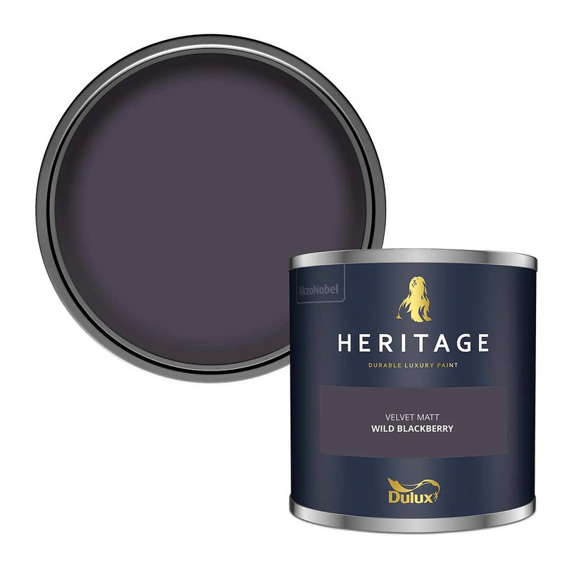 Dulux Heritage Tester Wild Blackberry 125Ml - SPECIALITY PAINT/ACCESSORIES - Beattys of Loughrea
