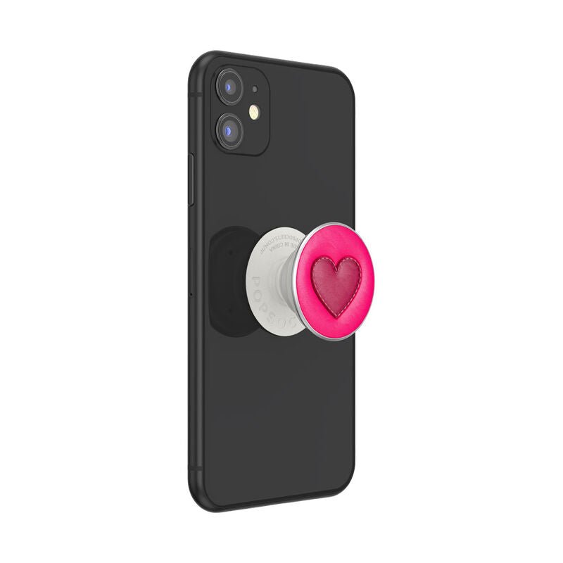 PopGrip Stitched Sweet Heart Popsocket - PHONE ACCESSORIES - Beattys of Loughrea