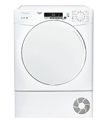 Candy9Kg Condenser Tumble Dryer - White | Csec9df-80 - TUMBLE DRYERS - Beattys of Loughrea