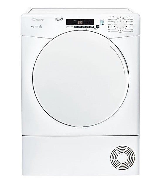 Candy9Kg Condenser Tumble Dryer - White | Csec9df-80 - TUMBLE DRYERS - Beattys of Loughrea