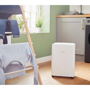 Dimplex EverDri 10 Litre Compact Dehumidifier White - EverDri10 - DE HUMIDIFIER - Beattys of Loughrea