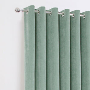 Arosa Eucalyptus Eyelet Curtains 66 x 90 - CURTAINS - READY MADE - Beattys of Loughrea