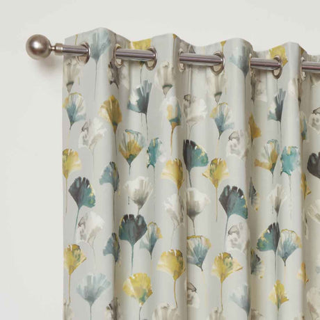 Camarillo Chartreuse Eyelet Curtains 90 x 90 - CURTAINS - READY MADE - Beattys of Loughrea