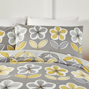 Thea Grey Duvet Set Kingsize - DUVET COVERS - Beattys of Loughrea