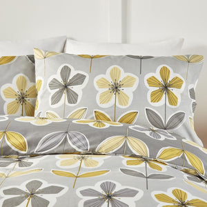 Thea Grey Duvet Set Kingsize - DUVET COVERS - Beattys of Loughrea