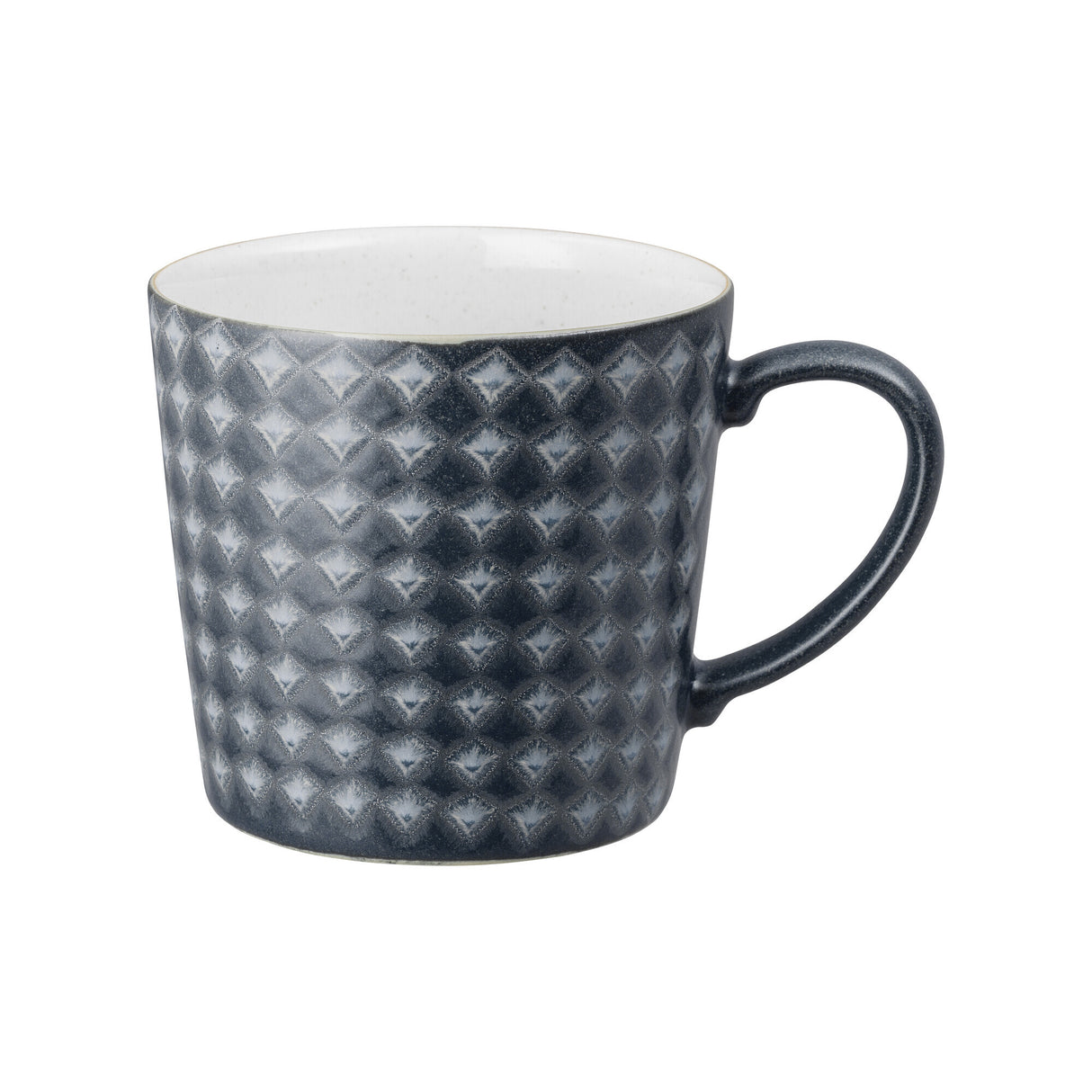 Denby Impression Charcoal Blue Diamond Large Mug - MUG SETS - Beattys of Loughrea