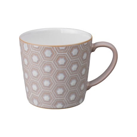 Denby Impression Pink Hexagon Large Mug - MUG SETS - Beattys of Loughrea