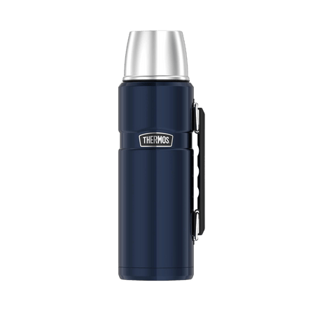 Thermos Stainless Steel King Flask Blue 1.2L - FLASKS - Beattys of Loughrea
