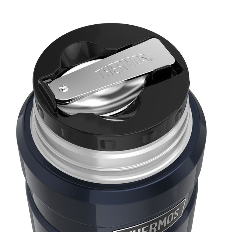 Thermos Stainless King™ Food Flask 470ml Midnight Blue - FLASKS - Beattys of Loughrea