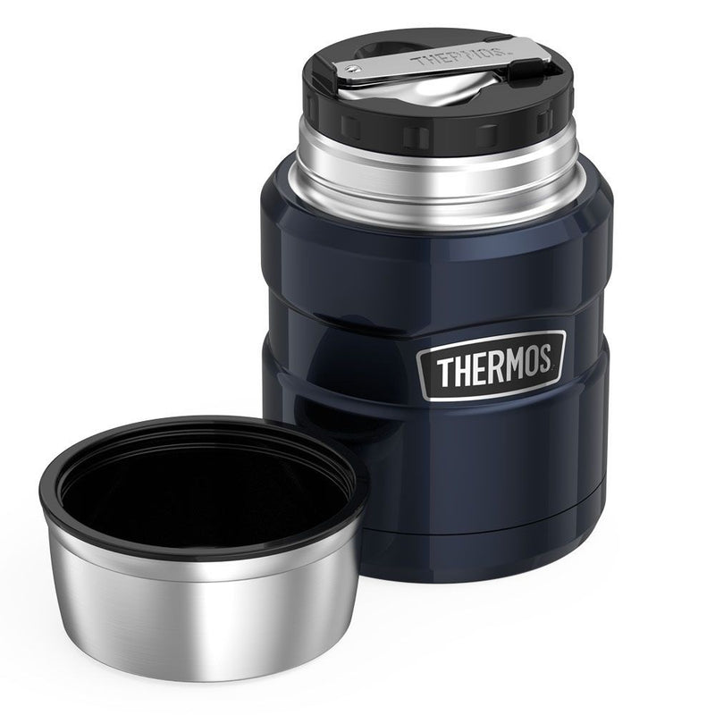 Thermos Stainless King™ Food Flask 470ml Midnight Blue - FLASKS - Beattys of Loughrea