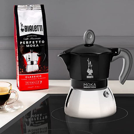 Bialetti Moka Induction 6 Cup Stovetop Coffee Maker - COFFEE MAKERS / ACCESSORIES - Beattys of Loughrea