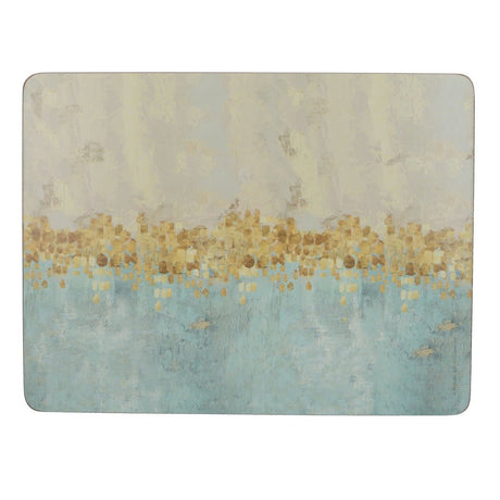 Creative Tops Golden Reflections Pack Of 6 Premium Placemats - TABLEMATS/COASTERS - Beattys of Loughrea