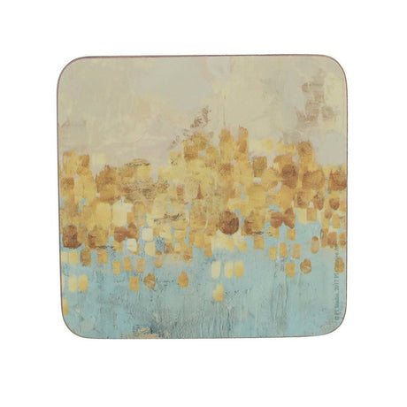 Creative Tops Golden Reflections Pack Of 6 Premium Coasters - TABLEMATS/COASTERS - Beattys of Loughrea