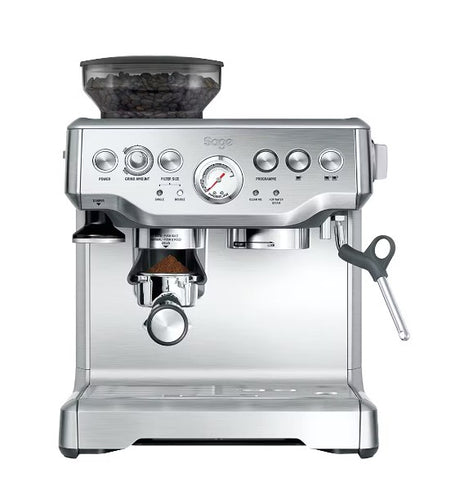 Sage Barista Express Espresso Coffee Machine | BES875UK | Brushed Stainless Steel - COFFEE MAKERS / ACCESSORIES - Beattys of Loughrea