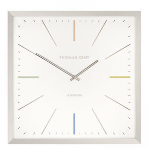 Thomas Kent 20'' Editor Wall Clock Salt - CLOCKS - Beattys of Loughrea