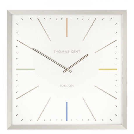 Thomas Kent 20'' Editor Wall Clock Salt - CLOCKS - Beattys of Loughrea
