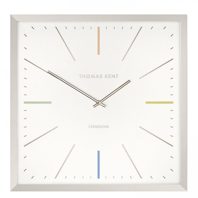 Thomas Kent 20'' Editor Wall Clock Salt - CLOCKS - Beattys of Loughrea