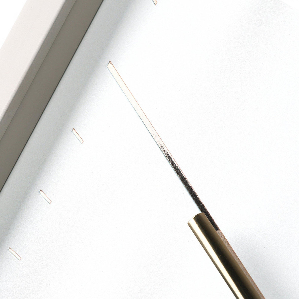 Thomas Kent 20'' Editor Wall Clock Salt - CLOCKS - Beattys of Loughrea