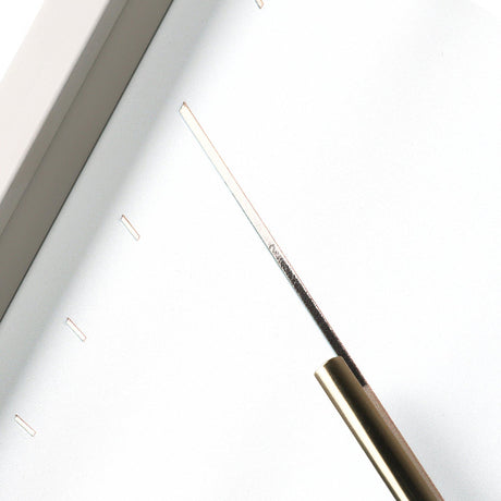 Thomas Kent 20'' Editor Wall Clock Salt - CLOCKS - Beattys of Loughrea