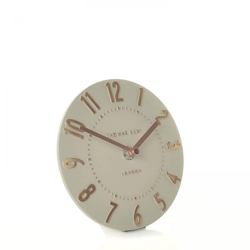 Thomas Kent 6" Mulberry Mantel Clock Rose Gold - CLOCKS - Beattys of Loughrea