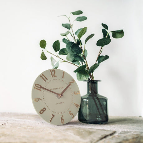 Thomas Kent 6" Mulberry Mantel Clock Rose Gold - CLOCKS - Beattys of Loughrea