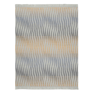 Biederlack Cotton Rich Blanket 140 x 180cm Curves Industrial - THROWS/BLANKETS - Beattys of Loughrea