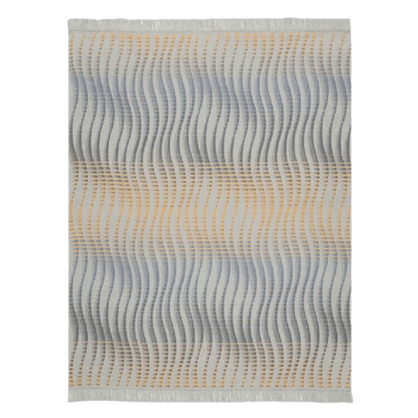 Biederlack Cotton Rich Blanket 140 x 180cm Curves Industrial - THROWS/BLANKETS - Beattys of Loughrea