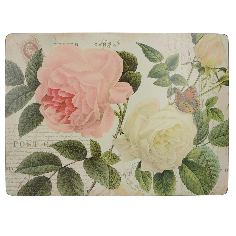 Creative Tops Rose Garden Pack Of 6 Premium Placemats - TABLEMATS/COASTERS - Beattys of Loughrea