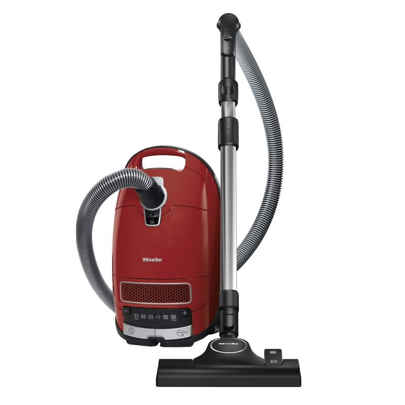 Miele Complete C3 Powerline Vacuum Cleaner in Mango Red - VACUUM CLEANER NOT ROBOT - Beattys of Loughrea