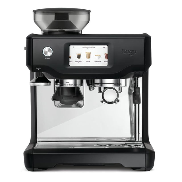 Sage The Barista Touch Coffee Machine - Black Truffle | SES880BTR4GUK1 - COFFEE MAKERS / ACCESSORIES - Beattys of Loughrea