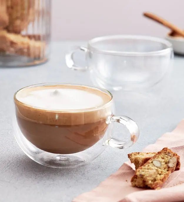 Judge Duo 2 Piece Form Latte Glass Set 325ml - MUG SETS - Beattys of Loughrea