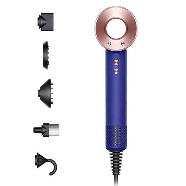 Dyson Supersonic Hairdryer Hair Dryer Vinca Blue And Rose | 426082-01 - HAIR DRYER - Beattys of Loughrea