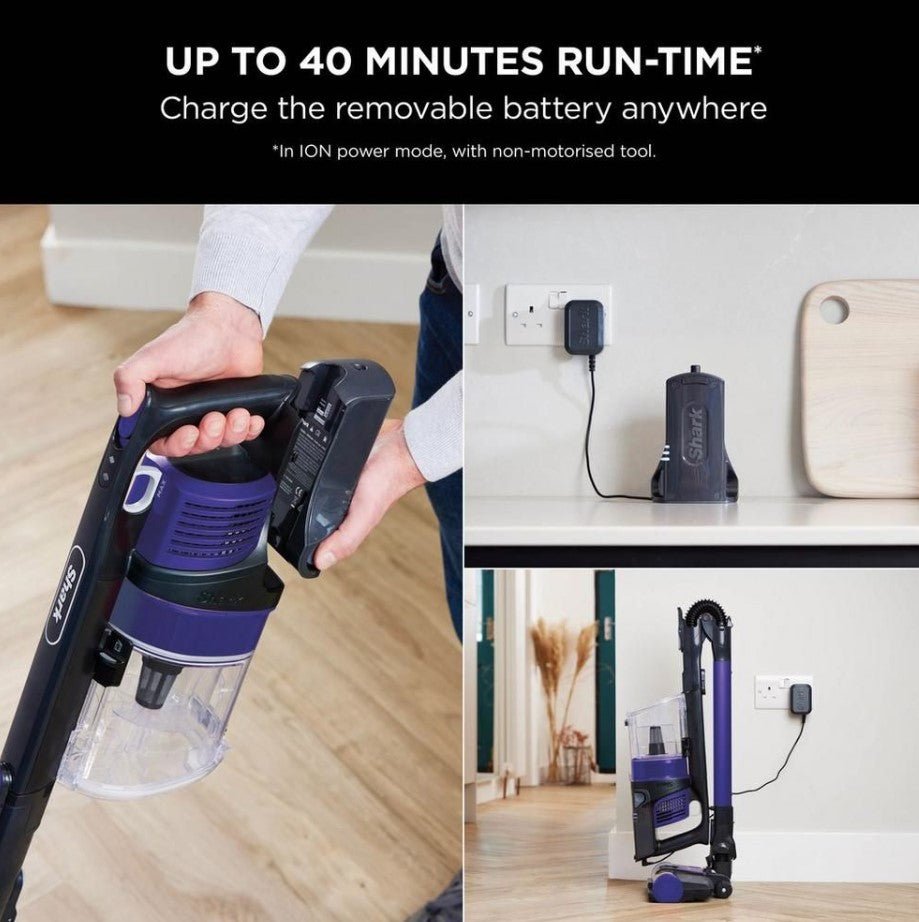 Shark Anti-Hair Wrap Cordless Vacuum Cleaner | IZ202UKT - VACUUM CLEANER NOT ROBOT - Beattys of Loughrea