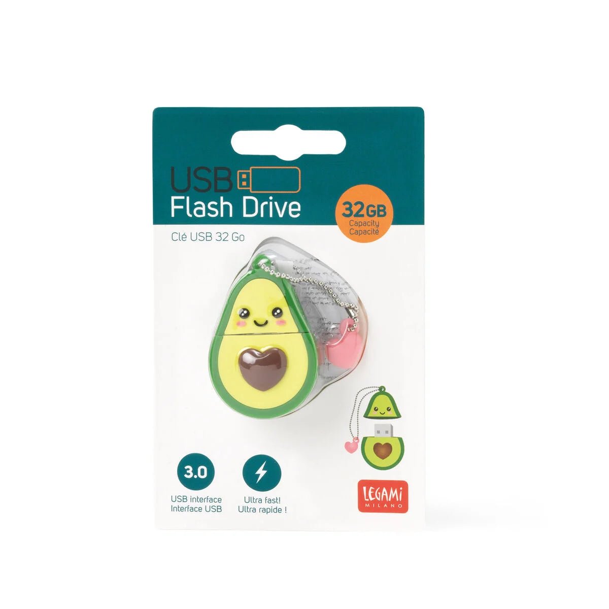 32 GB - USB 3.0 Flash Drive Avocado - Beattys of Loughrea | www.beattys.ie