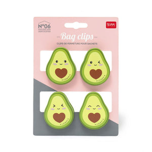 Set of Bag Clips 4pc Avocado - KITCHEN HAND TOOLS - Beattys of Loughrea