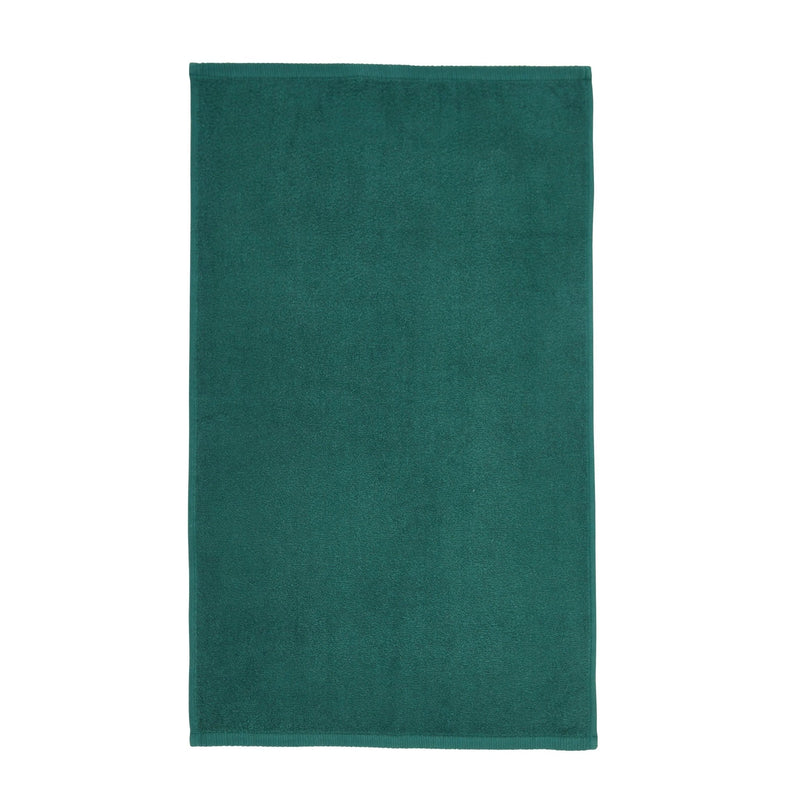 Catherine Lansfield Quick Dry Cotton Bath Sheet Forest Green - TOWELS FACECLOTHS - Beattys of Loughrea