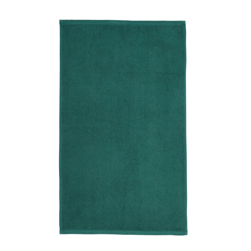 Catherine Lansfield Quick Dry Cotton Bath Towel Forest Green - TOWELS FACECLOTHS - Beattys of Loughrea