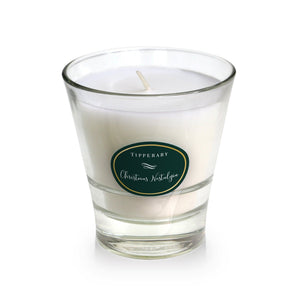 TIPPERARY CRYSTAL Poinsettia Tumbler Candle - Christmas Nostalgia - CANDLES - Beattys of Loughrea