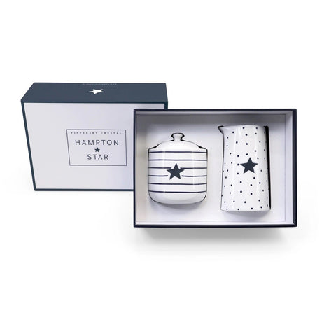 TIPPERARY CRYSTAL Hampton Star Milker & Sugar Bowl - GENERAL LOOSE WARE - Beattys of Loughrea