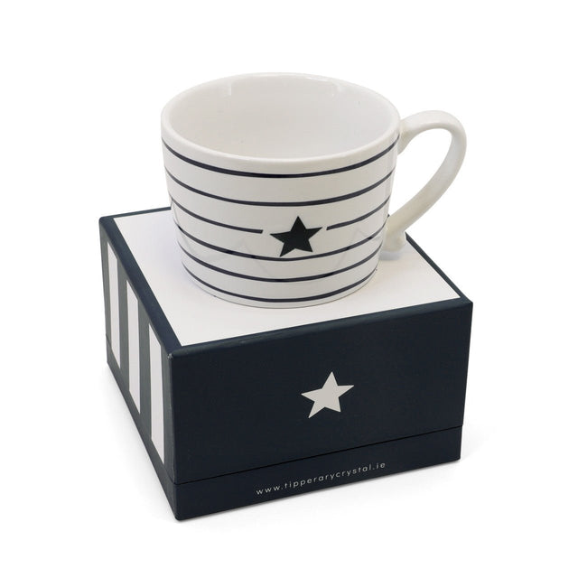 TIPPERARY CRYSTAL Hampton Star - Star with Stripes Mug - MUG SETS - Beattys of Loughrea