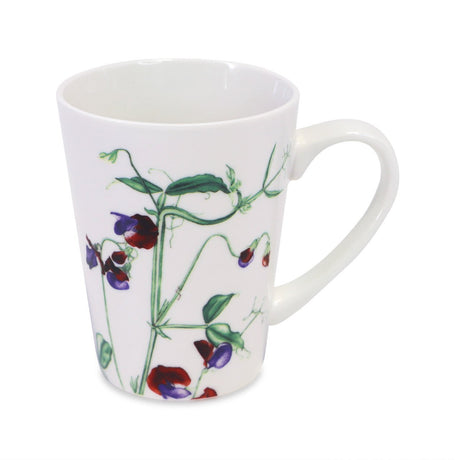 TIPPERARY CRYSTAL Botanical Studio Sweet Pea Mug - MUG SETS - Beattys of Loughrea