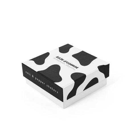TIPPERARY CRYSTAL Eoin O'Connor Cow Salt & Pepper - GENERAL LOOSE WARE - Beattys of Loughrea