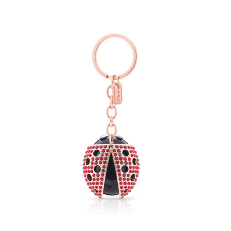 TIPPERARY CRYSTAL Ladybird Keyring - ORNAMENTS - Beattys of Loughrea