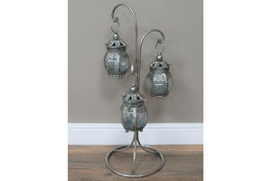 Lanterns On Stand - CANDLE HOLDERS / Lanterns - Beattys of Loughrea