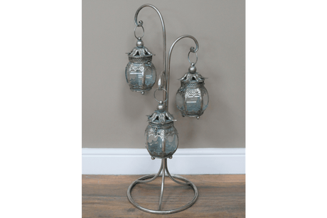Lanterns On Stand - CANDLE HOLDERS / Lanterns - Beattys of Loughrea