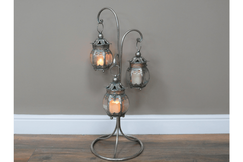 Lanterns On Stand - CANDLE HOLDERS / Lanterns - Beattys of Loughrea